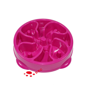 Flower Shape Maze design Slow Feeder Pets Cuencos